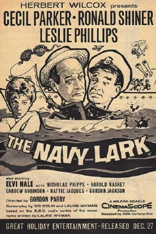 Llewellyn Rees interpreta a Adm. Troutbridge en The Navy Lark