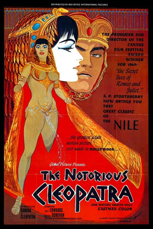 John Vincent interpreta a Enobarbus en The Notorious Cleopatra