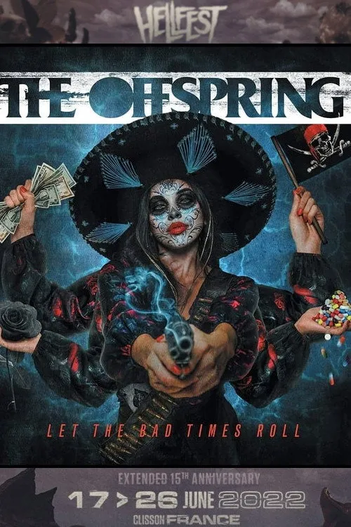 Póster de The Offspring - Hellfest 2022