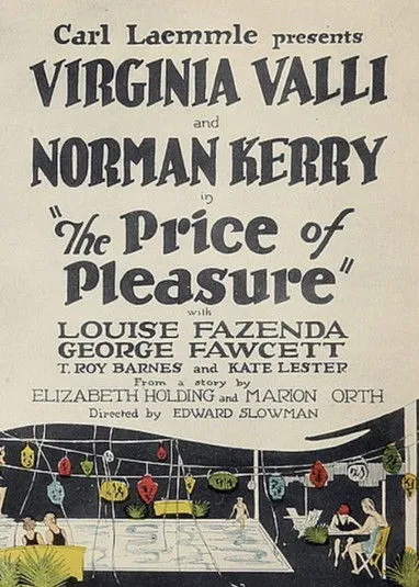 Virginia Valli interpreta a Linnie Randall en The Price of Pleasure