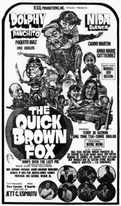 Nonong De Andres interpreta a  en The Quick Brown Fox