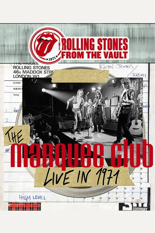 Póster de The Rolling Stones: From the Vault - The Marquee Club 1971
