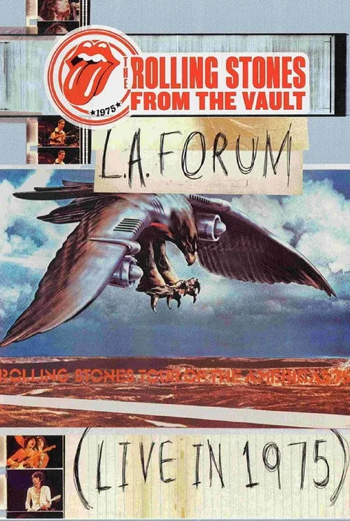 Póster de The Rolling Stones From The Vault: L.A. Forum Live In 1975