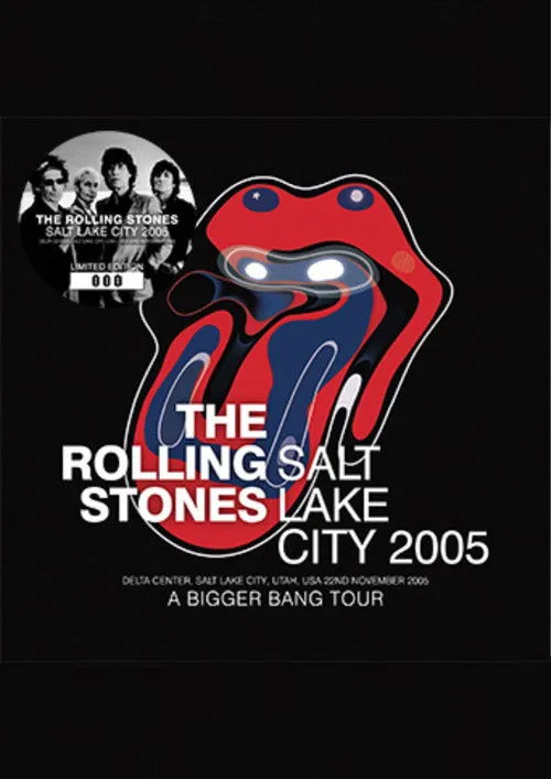 Póster de The Rolling Stones live in Salt Lake City