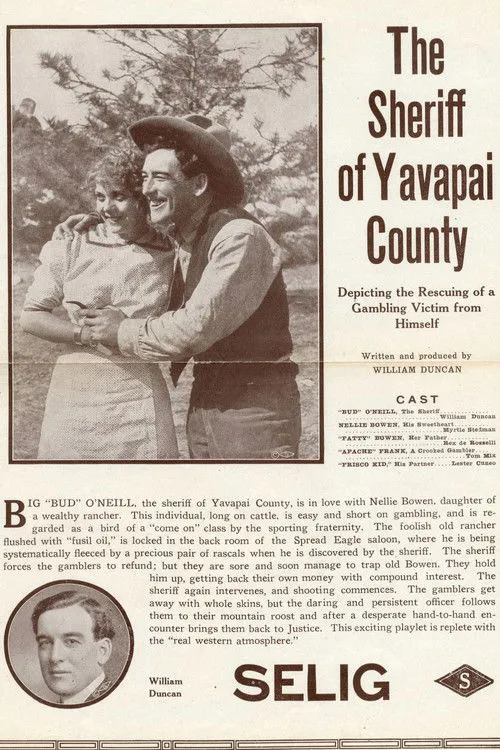 Póster de la película The Sheriff of Yavapai County