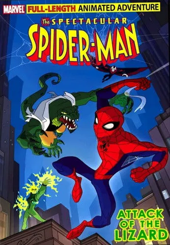 Póster de The Spectacular Spider-Man Attack of the Lizard