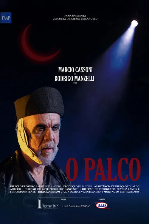 Márcio Cassoni interpreta a Mario en The Stage