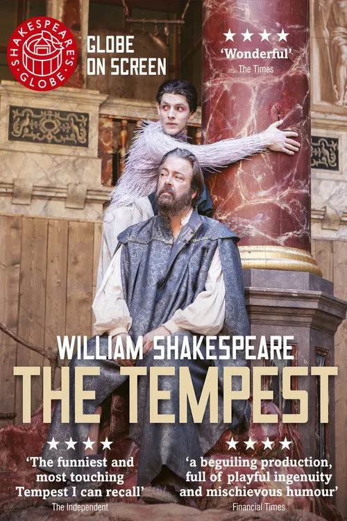 Póster de The Tempest - Live at Shakespeare's Globe
