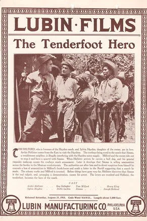 Henry Stanley interpreta a  en The Tenderfoot Hero