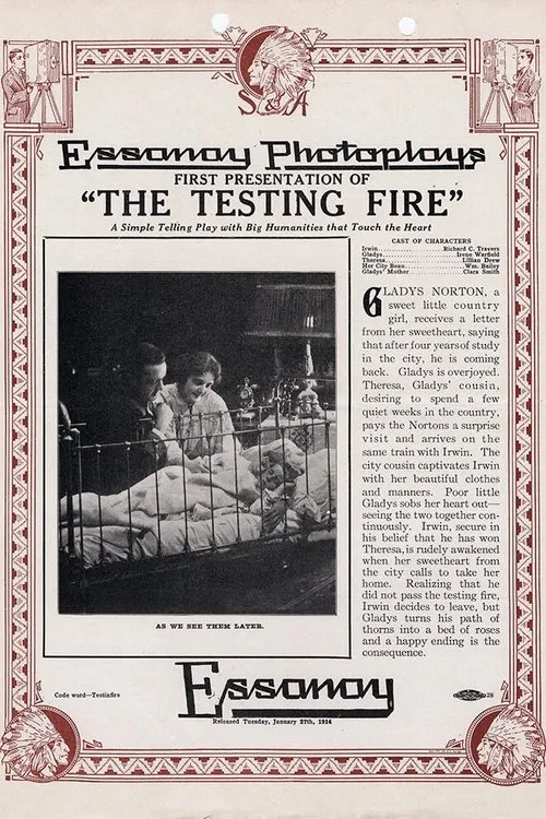 Irene Warfield interpreta a Gladys Norton en The Testing Fire