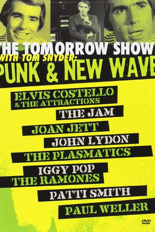 Póster de The Tomorrow Show with Tom Snyder: Punk & New Wave