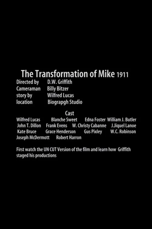 Wilfred Lucas interpreta a Mike en The Transformation of Mike