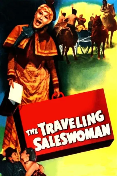 Joan Davis interpreta a Mabel King en The Traveling Saleswoman