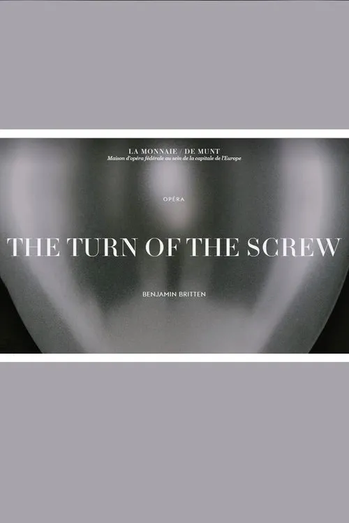 Póster de The Turn of the Screw - La Monnaie / De Munt