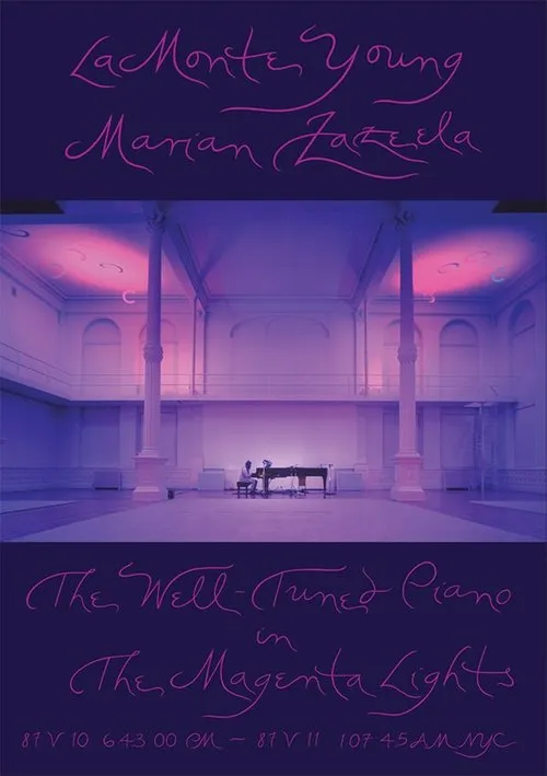 Póster de The Well-Tuned Piano In The Magenta Lights