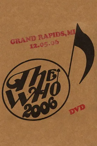 Póster de la película The Who: Grand Rapids 12/5/2006