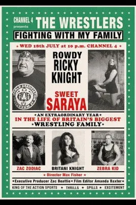 Zak Frary interpreta a Zak Zodiac en The Wrestlers: Fighting with My Family