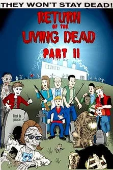 Póster de la película They Won't Stay Dead: A Look at 'Return of the Living Dead Part II'