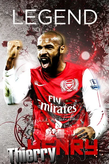 Póster de Thierry Henry - Legend