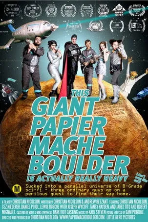 Póster de This Giant Papier-Mâché Boulder Is Actually Really Heavy