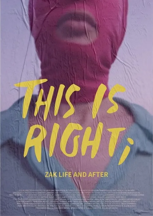 ?a?a??a? ??st?p????? interpreta a  en This is Right; Zak Life and After