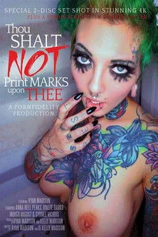 Póster de Thou Shalt Not Print Marks Upon Thee
