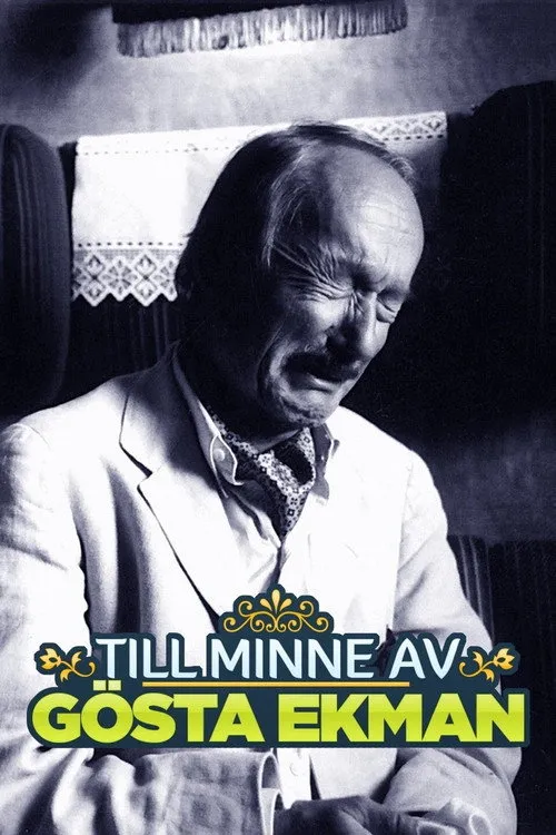Póster de Till minne av Gösta Ekman