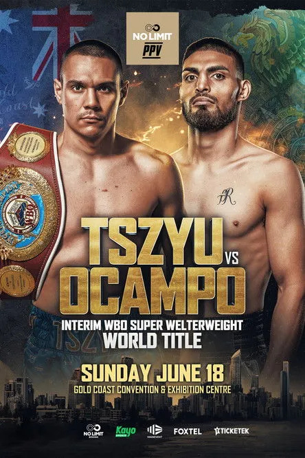 Póster de Tim Tszyu vs. Carlos Ocampo
