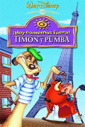 Póster de Timón y Pumba: Hoy comemos fuera