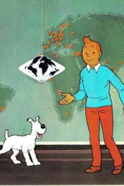 Philippe Ogouz interpreta a Tintin en Tintin et la SGM