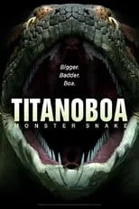 Póster de Titanoboa , ¿monstruo o serpiente?
