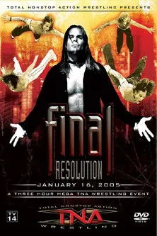 Póster de TNA Final Resolution 2005