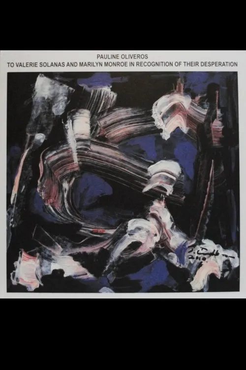 Peaches interpreta a en To Valerie Solanas and Marilyn Monroe in Recognition of Their Desperation