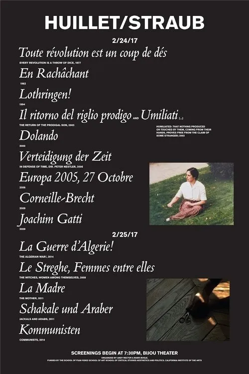 Manfred Blank interpreta a (Re)citer en Toda la revolución es una tirada de dados