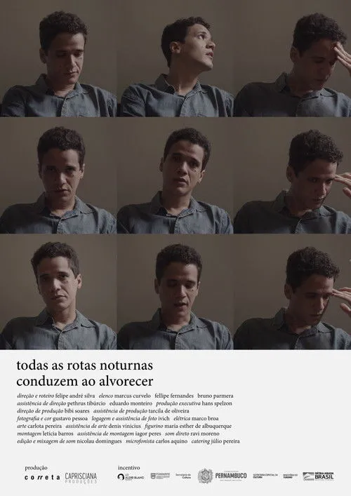 Marcus Curvelo interpreta a Alexandre en Todas as Rotas Noturnas Conduzem ao Alvorecer