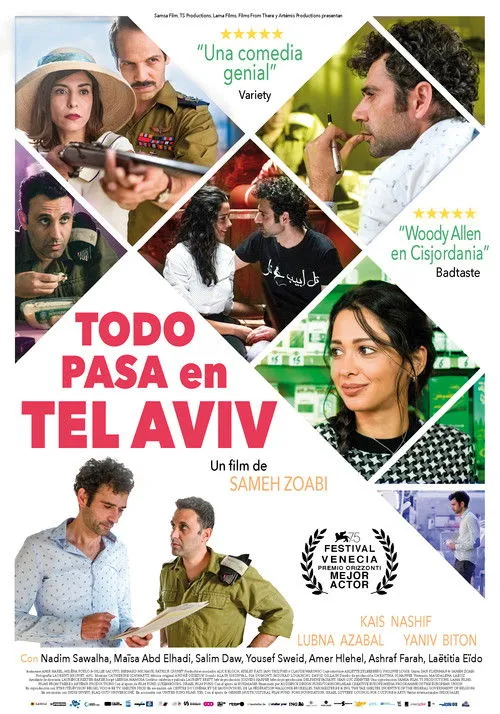 Póster de Todo pasa en Tel Aviv