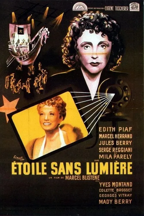 Édith Piaf interpreta a Madeleine en Étoile sans lumière