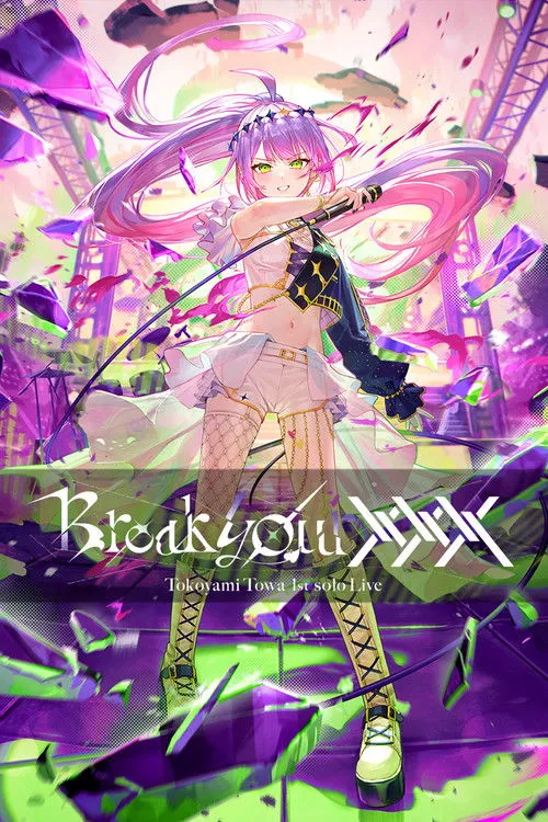 Tokoyami Towa interpreta a Tokoyami Towa en Tokoyami Towa 1st Solo Live - "Break Your xxx"