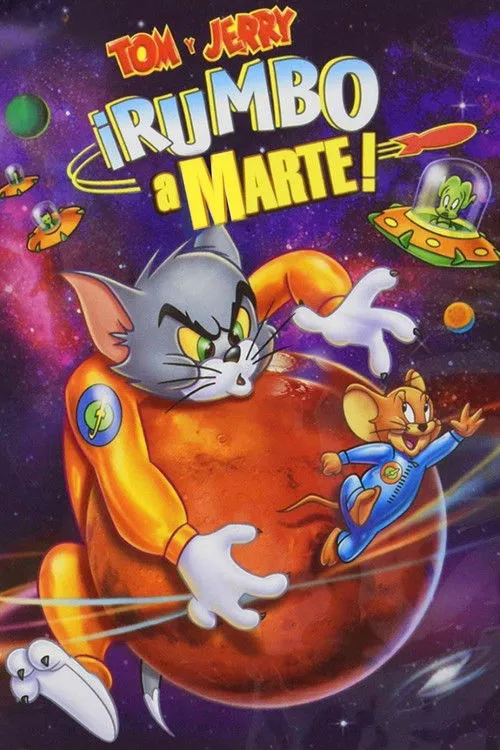 Póster de Tom y Jerry: Rumbo a marte