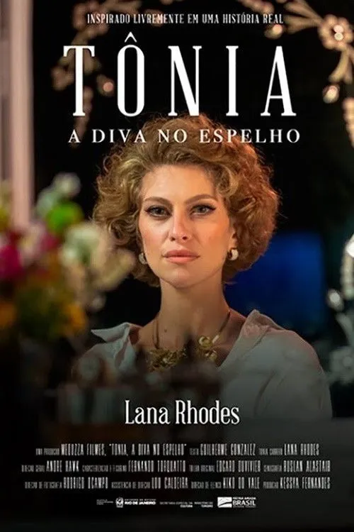 Lana Rhodes interpreta a Tônia Carrero en Tônia, a Diva no Espelho