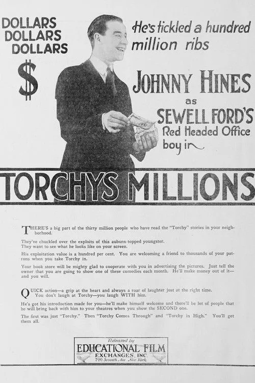 Johnny Hines interpreta a Torchy en Torchy's Millions