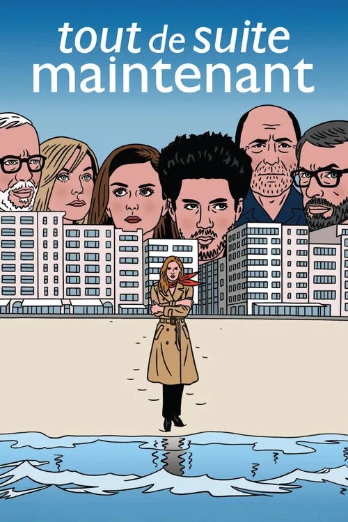 Agathe Bonitzer interpreta a Nora en Tout de suite maintenant