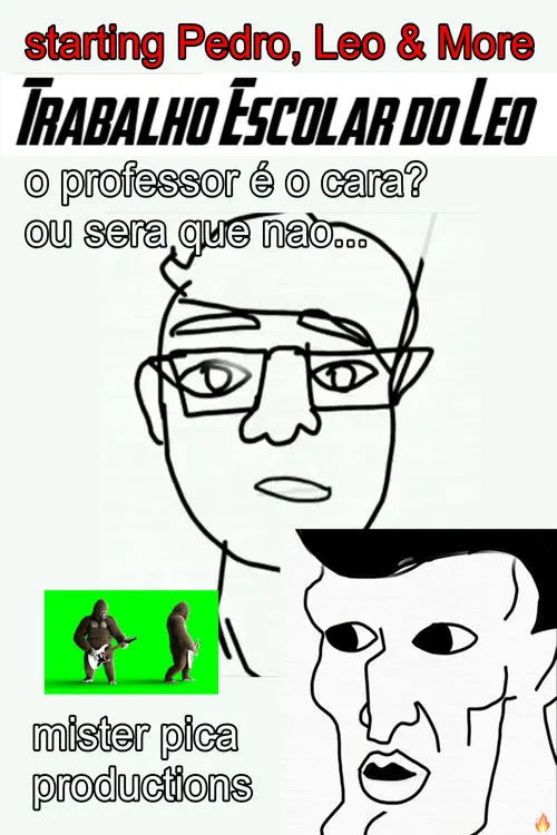 Pedro Henrique Alves interpreta a Pedro en Trabalho Escolar do Leo