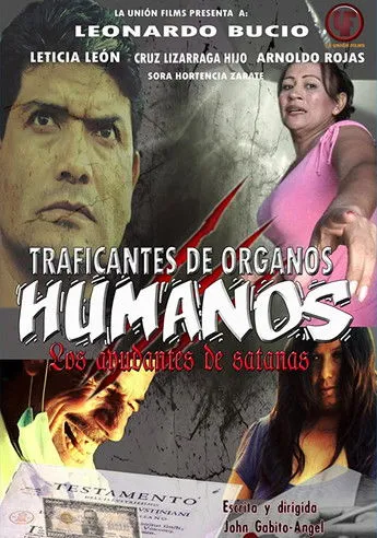 Póster de Traficantes de órganos humanos: Los ayudantes de satanás