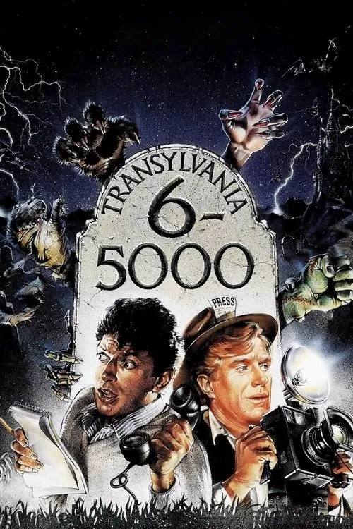 Jeff Goldblum interpreta a Jack Harrison en Transylvania 6-5000
