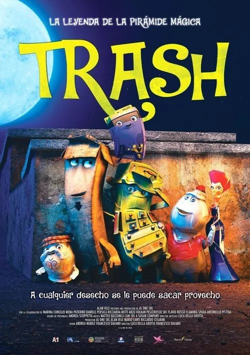 Póster de Trash - La leggenda della piramide magica