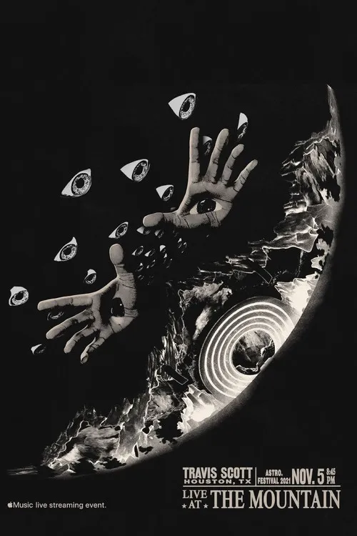 Póster de Travis Scott: Live at the Mountain