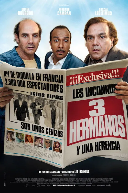 Póster de Tres hermanos y una herencia