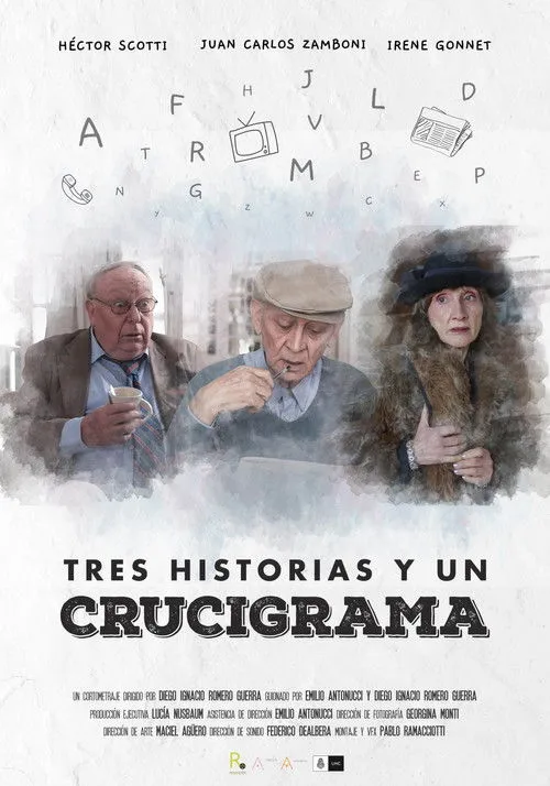 Federico Cibils interpreta a Diego Herrera en Tres historias y un crucigrama