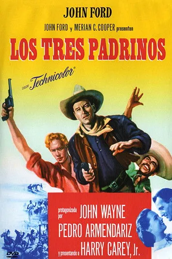Harry Carey, Jr. interpreta a William Kearney ('The Abilene Kid') en Tres padrinos